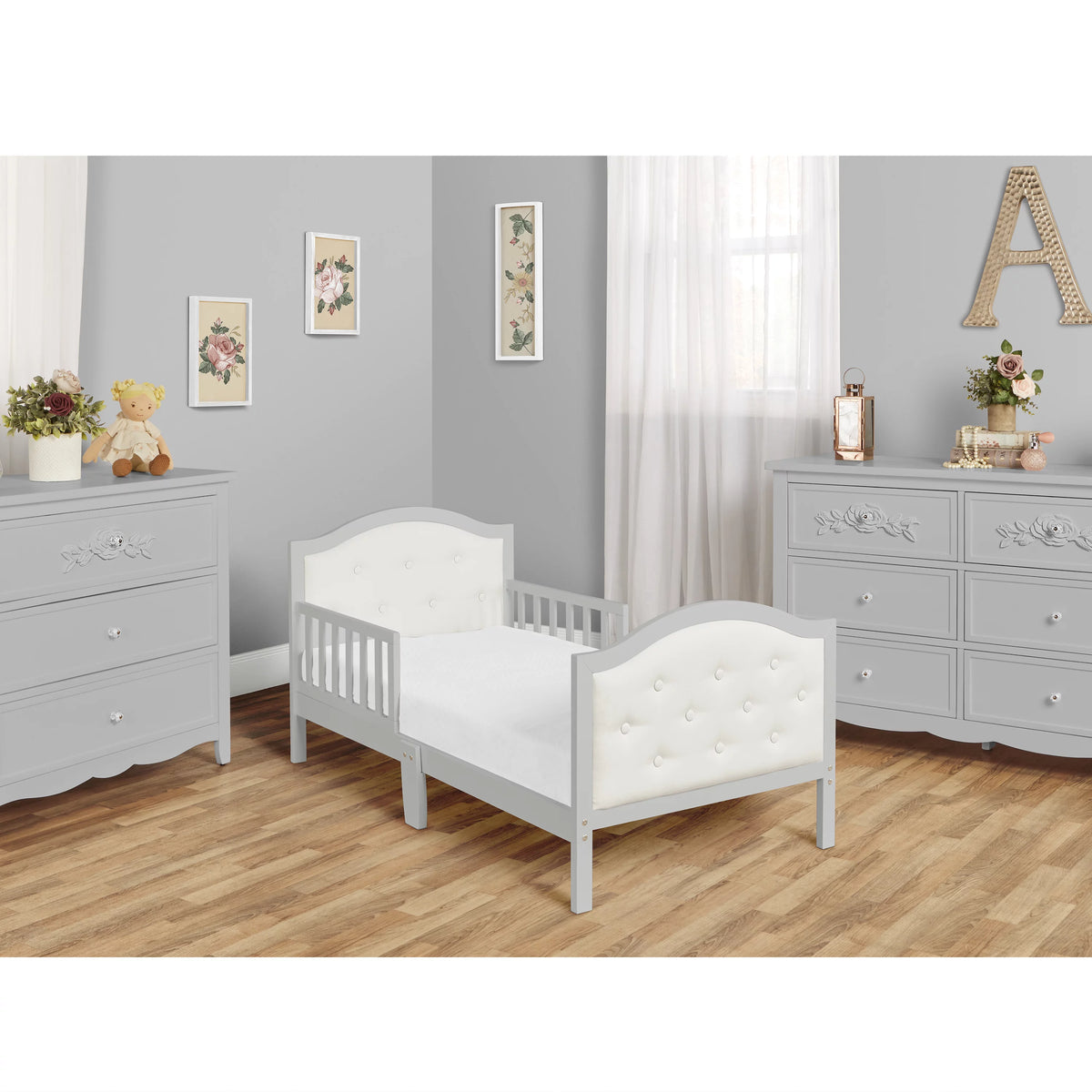 Grey Toddler Bed K7712