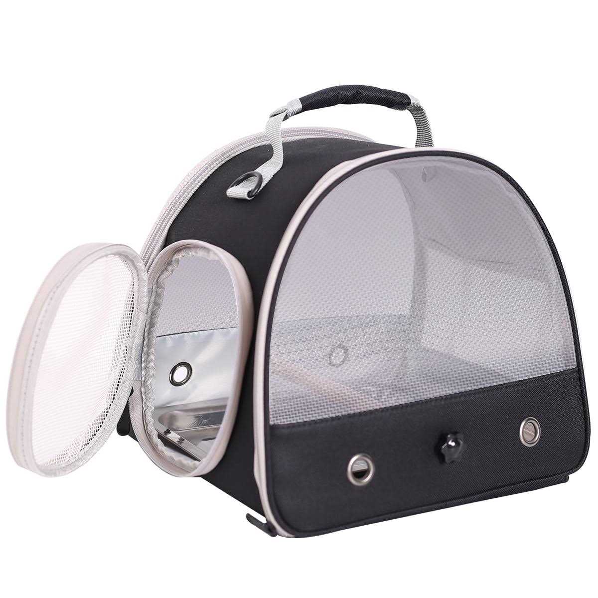 Small Bird Cage with Standing Perch and Stainless Steel Tray V7160