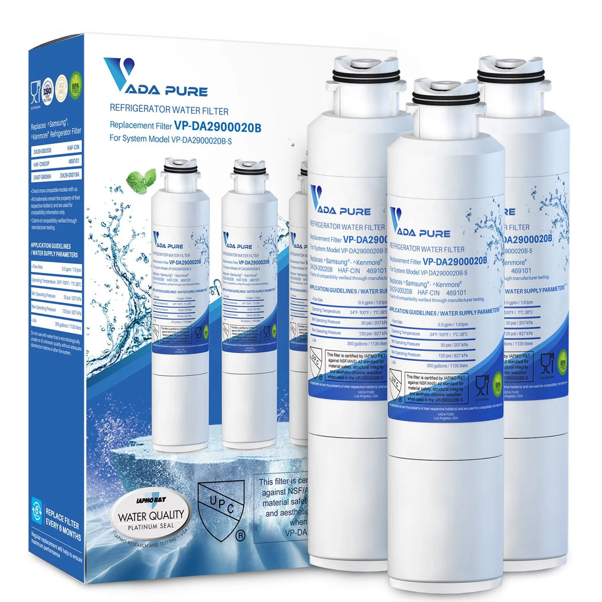 Water Filter Replacement Pack of 3 T951434