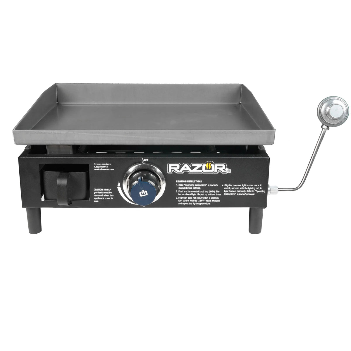 19" Portable 1 Burner LP Propane Gas Grill M908