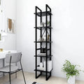 5-Tier Sonoma Oak Engineered Wood Book Cabinet G9432