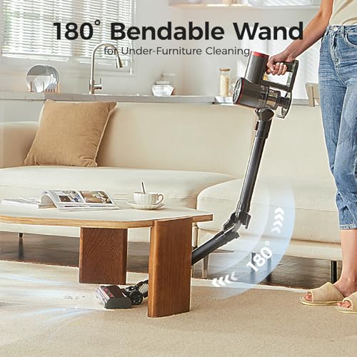 Cordless Stick Vacuum Cleaner with Bendable Wand A146508