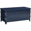 Blue Wood Storage Chest V628259