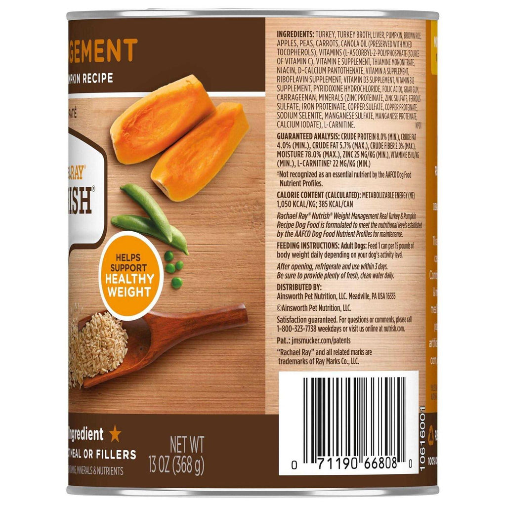 Real Turkey & Pumpkin Recipe Wet Dog Food F6237