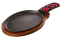 Cast Iron Steak Platter with Handle Y2908