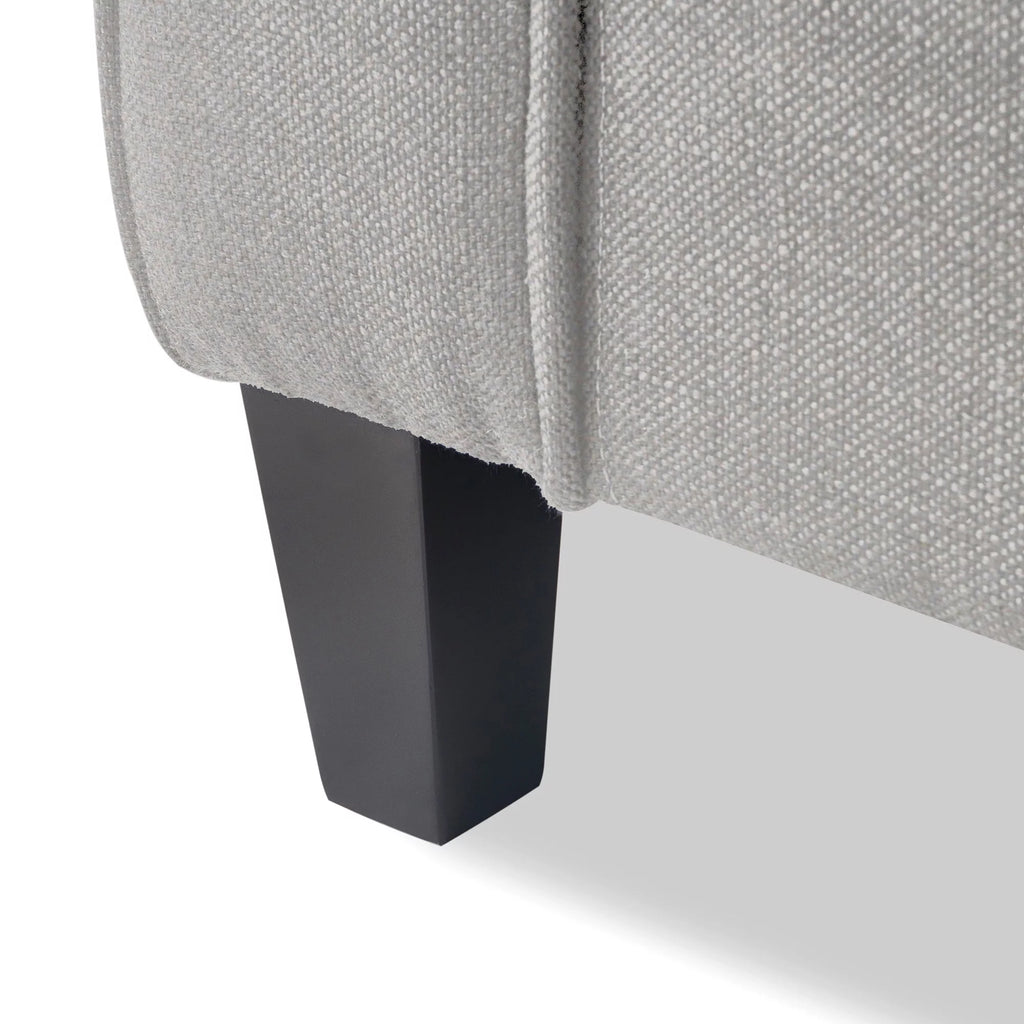Pebble Gray Fabric Sofa E5950