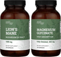 Magnesium Glycinate 500mg & Lion's Mane 120 Capsules O457885