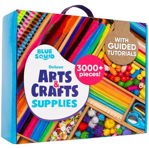 3000+ Pcs Arts and Crafts Supplies Craft Kit T5485