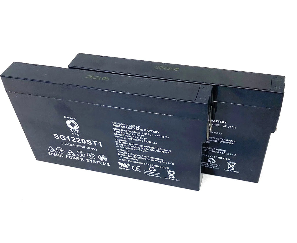 12V 2Ah Replacement Battery (2 Pack) E99241