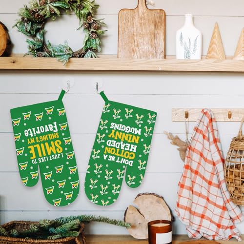 Christmas Oven Mitts and Pot Holders 2Pcs P26180