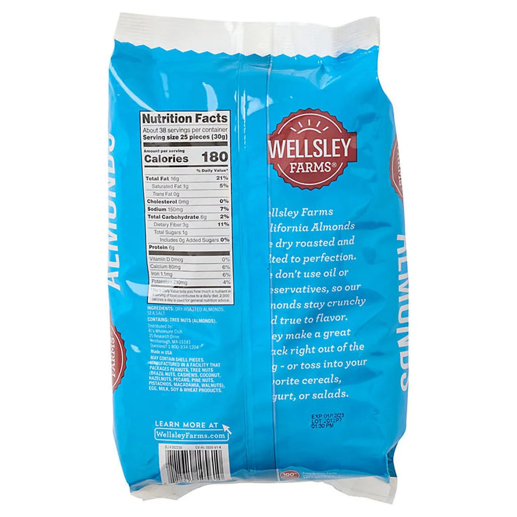 Almonds, 40 oz. H49602