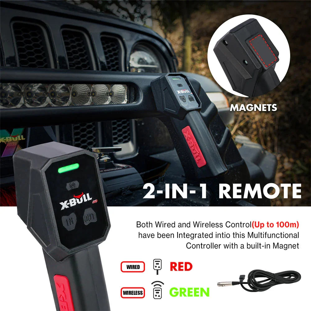 Winch Control Box with Remote Controls V76738