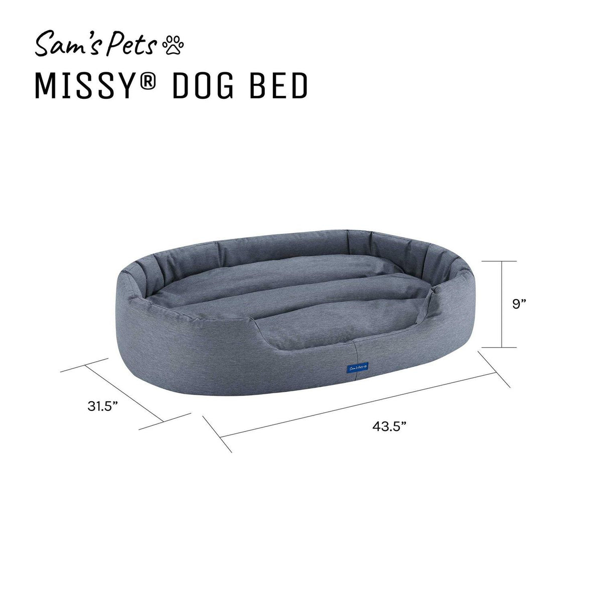 Round Dog Bed I74388