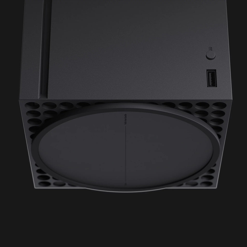 Black Video Game Console B59672