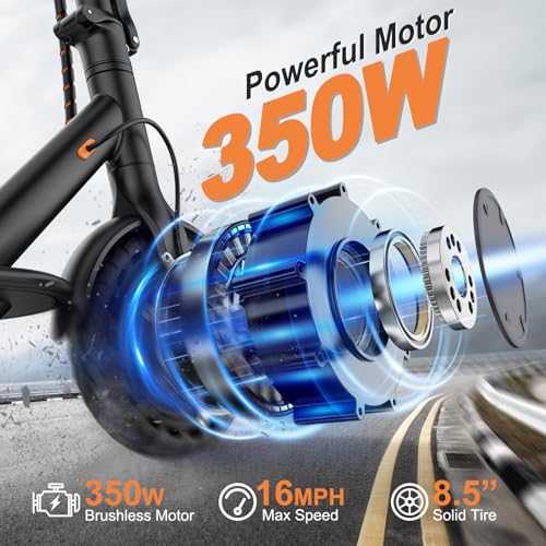 Electric Scooter, Folding E-Scooter with Dual Braking B48351