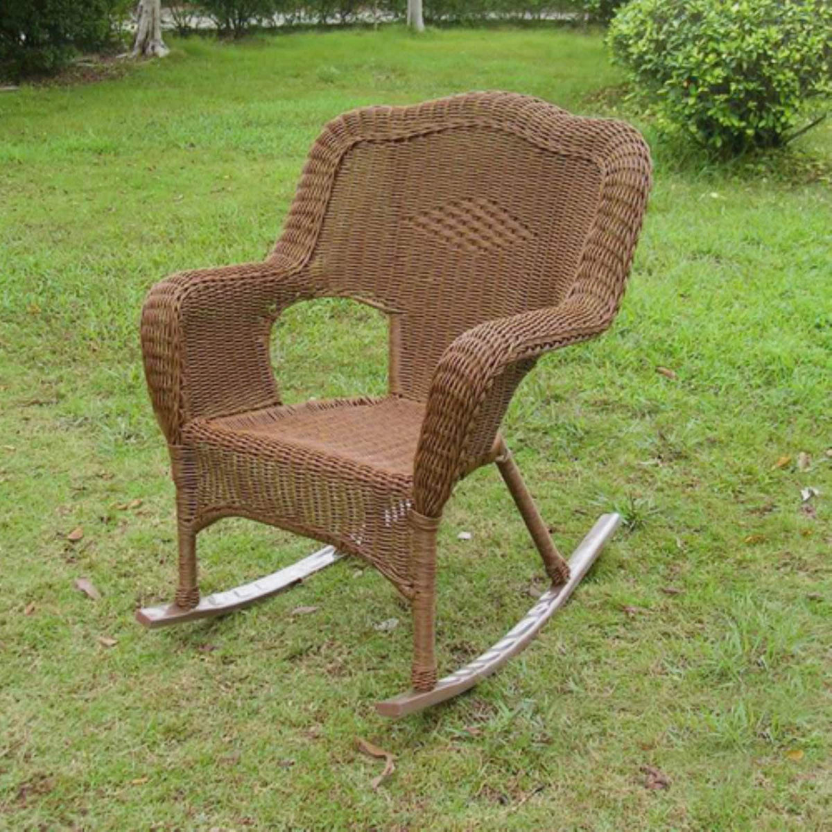 White Patio Rocker R3320