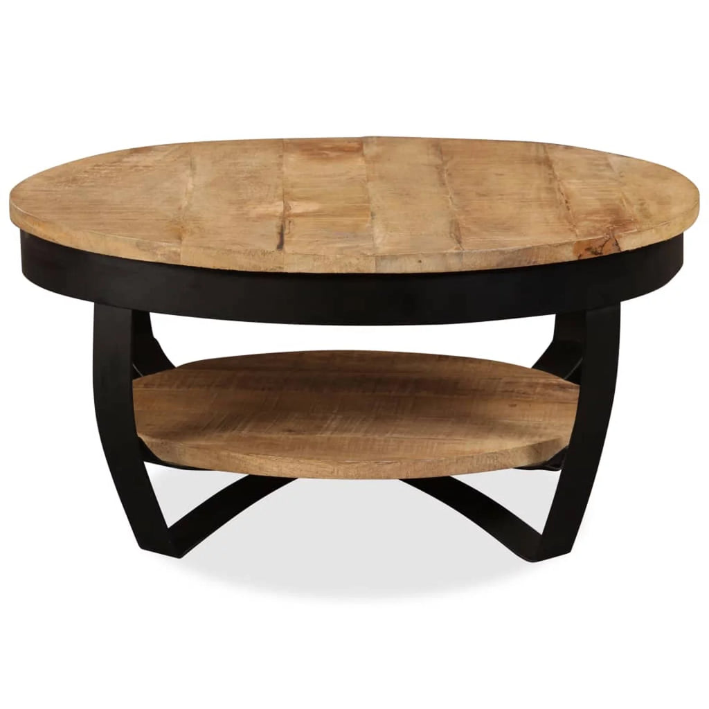 Solid Rough Mango Wood Coffee Table B189