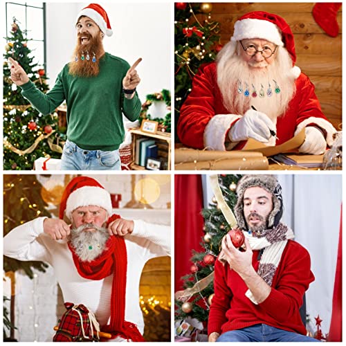 24pcs Light Up Beard Ornaments J92131