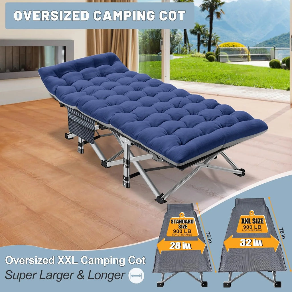 Oversized XL Folding Sleeping Cot M7107