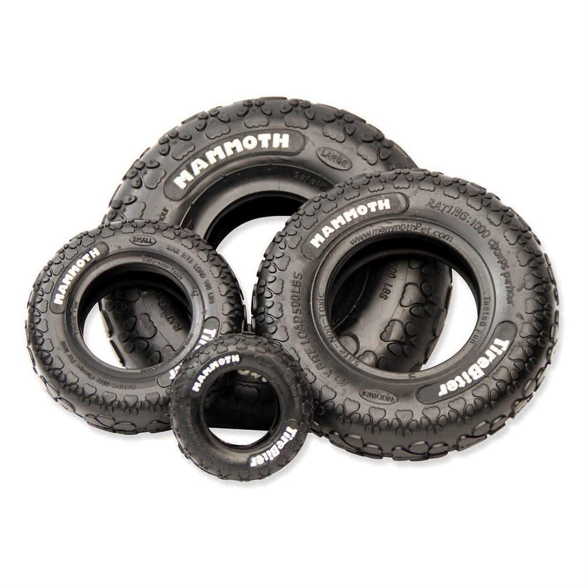 Rubber Tire Dog Toy Medium F839