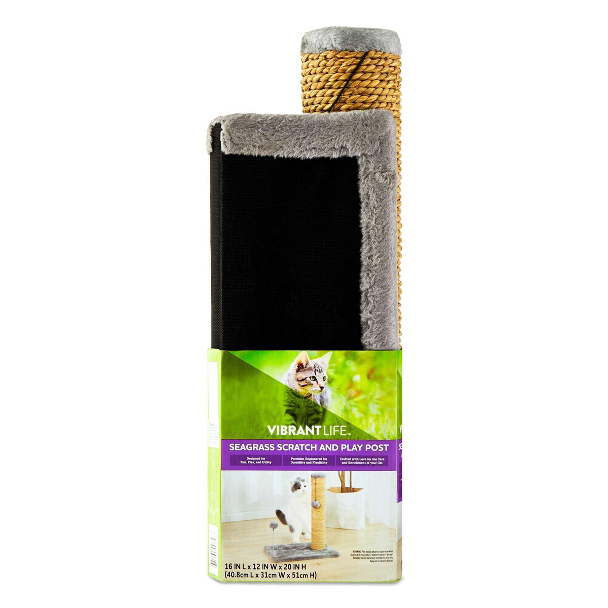 Small Seagrass Scratch and Play Post A4865