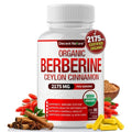 Organic Berberine with Ceylon Cinnamon 2175mg 90 Capsules A80218