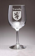 Irish Coat of Arms Wine Glasses Set of 4 C61547