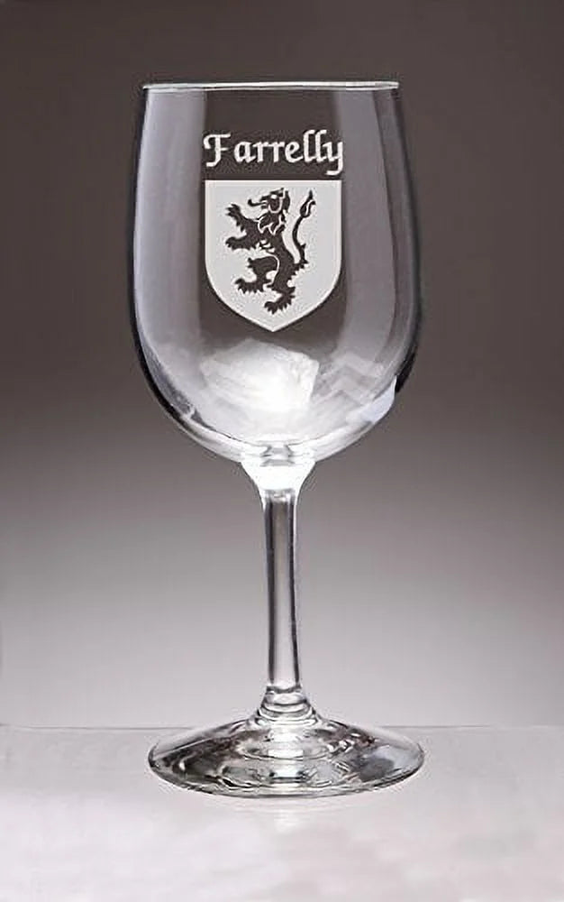 Irish Coat of Arms Wine Glasses Set of 4 C61547