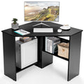 Black Corner Computer Desk S2002