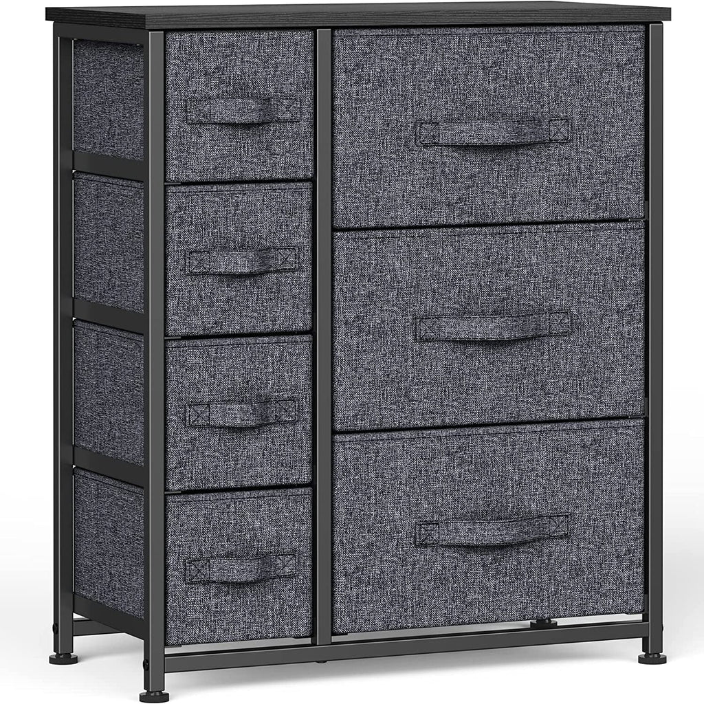 7 Drawer Fabric Storage Tower with Steel Frame L8941