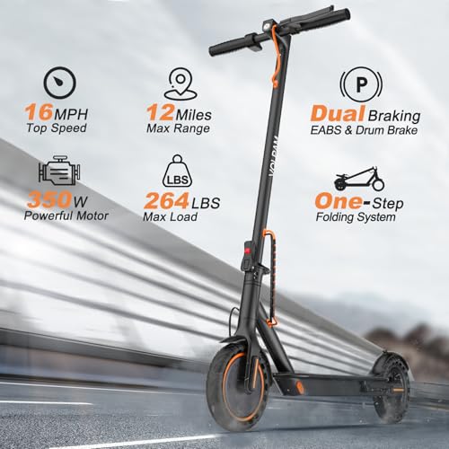 Electric Scooter, Folding E-Scooter with Dual Braking B48351