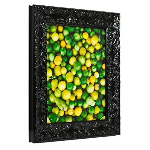 Obsidian Black Picture Frame, 8.5 by 11-Inch U9779