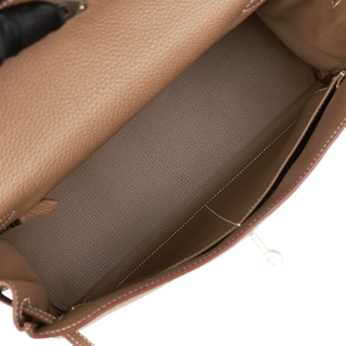 Etoupe Togo Leather Bag V905