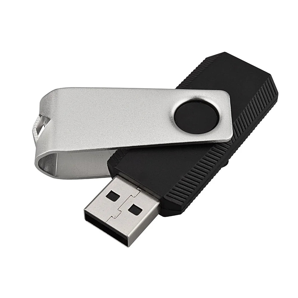 16GB USB 2.0 Flash Drive Swivel 50PCS Black Q94832