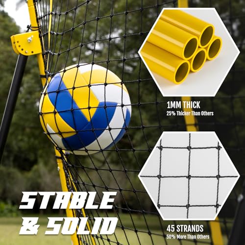 Volleyball Rebounder Net 7x4 ft B47862