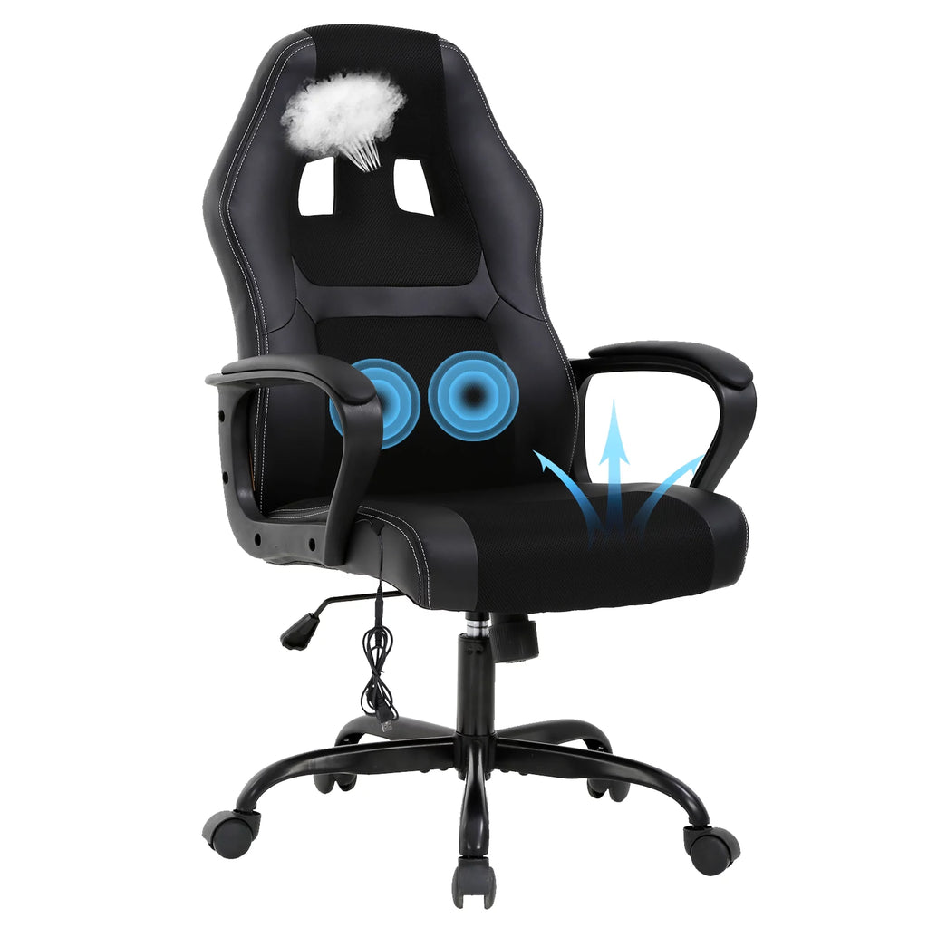 Massage PU Leather Ergonomic Gaming Chair G432