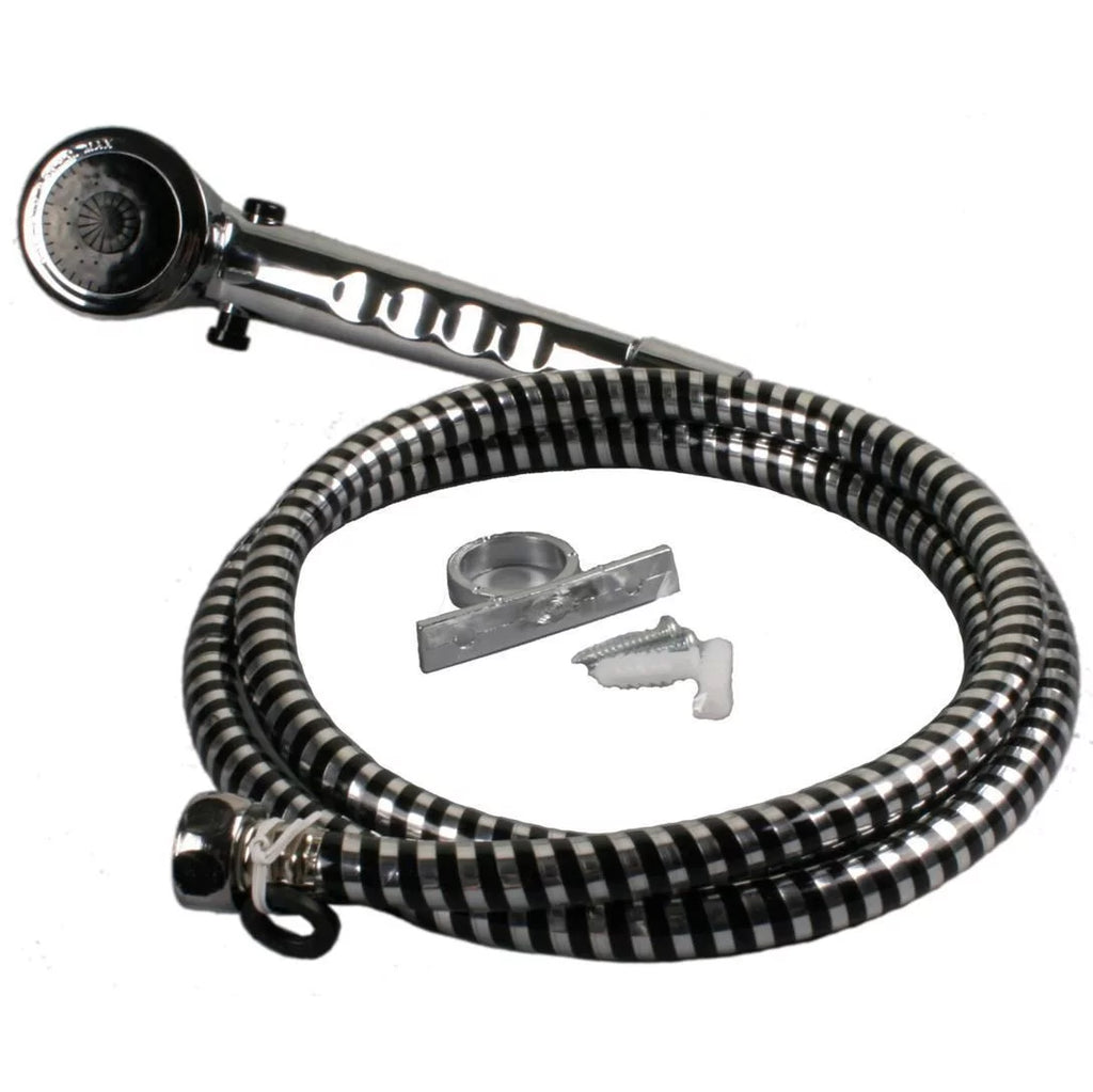 Chrome RV Shower Faucet and Handheld Shower P683709