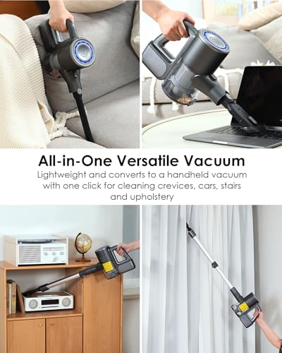 40Kpa Lightweight Cordless Stick Vacuum Cleaner J842