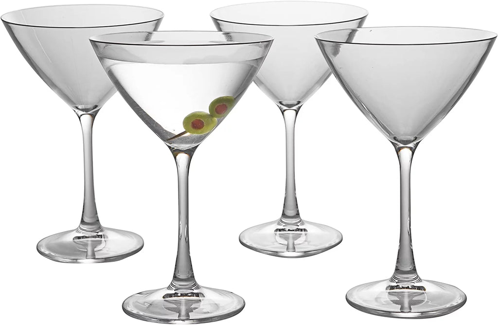 9oz Tritan Shatterproof Stemmed Martini Glasses 4 Pk W66793