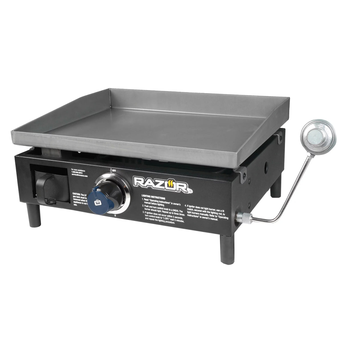 19" Portable 1 Burner LP Propane Gas Grill M908