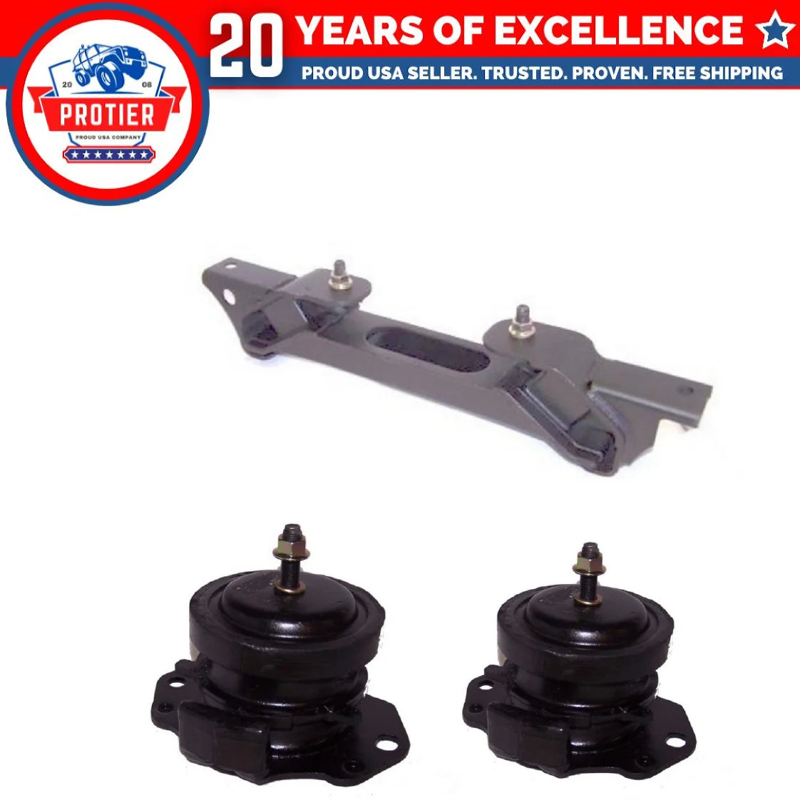 Engine Motor & Trans Mount 3PCS Set E509614