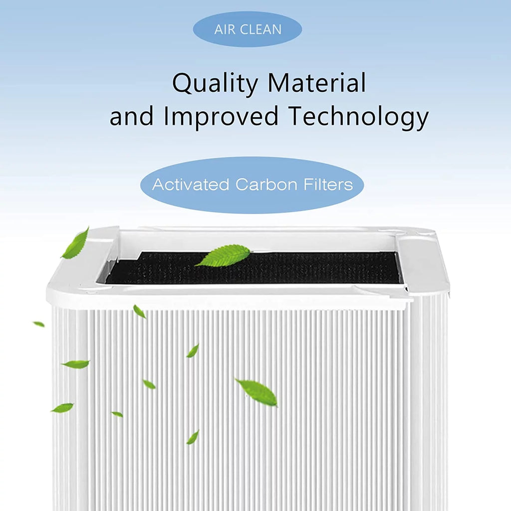 Auto Replacement Filter Compatible with Blueair Blue Pure 211+ Auto Air Cleaner Purifier, Pack of 2 Q16919
