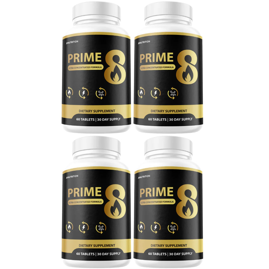 8 Pills for Men Supplement - 4 Bottles M7763