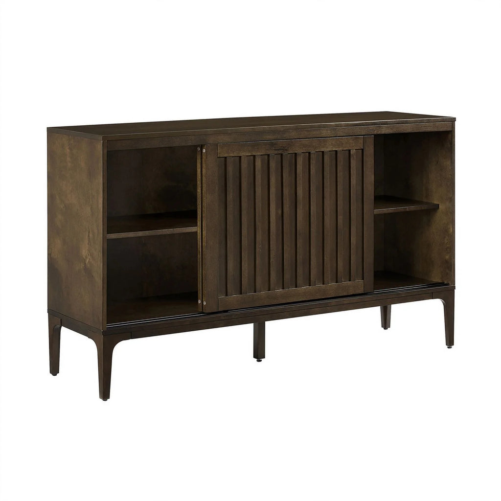 Dark Brown Wood Sideboard O2419