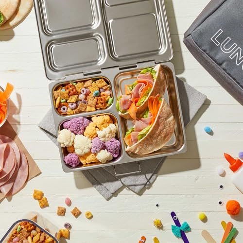 Stainless Steel Bento Lunch Box with 5 Compartments T515