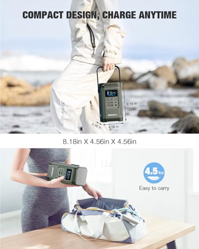 240W Portable Power Station 153.6WH Solar Generator G6979