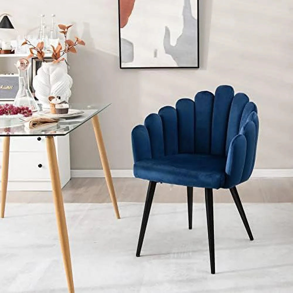 Velvet High Back Upholstered Dining Chair W617