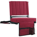 Stadium Seats with Back Support and Cushion P7366