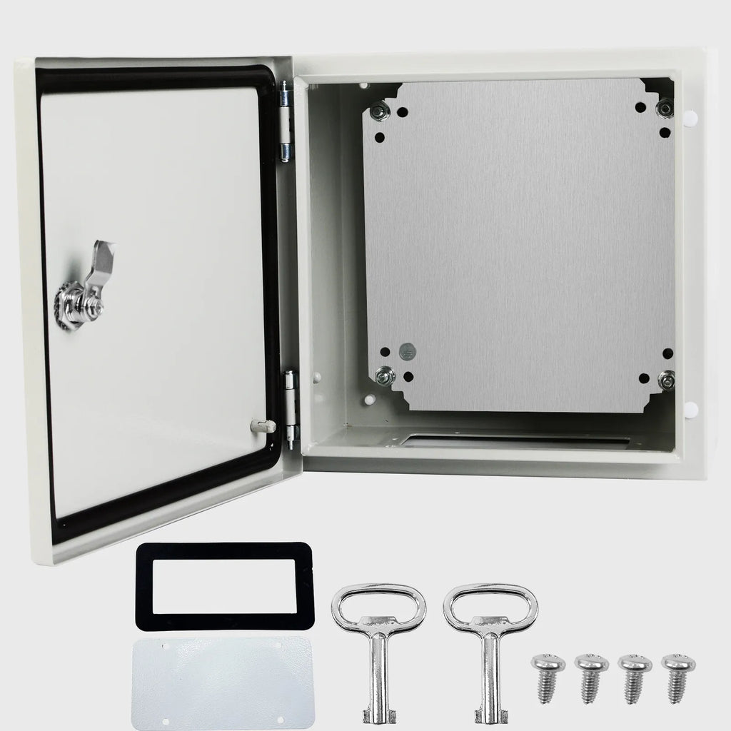 12x12x8'' Carbon Steel Electrical Enclosure Box IP66 K138179