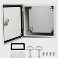 12x12x8'' Carbon Steel Electrical Enclosure Box IP66 K138179